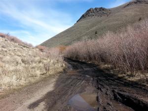 Conditions can for from "good" to "no-go" quickly during mud season.